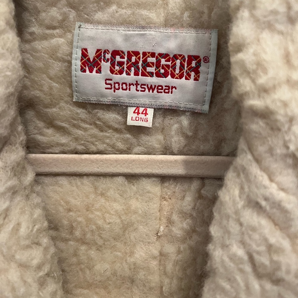 McGregor Sportswear Shearling Jacket - Picture 2 of 10